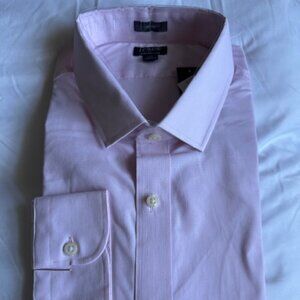 J Crew Classic Button Down Dress Shirt - Light Pink